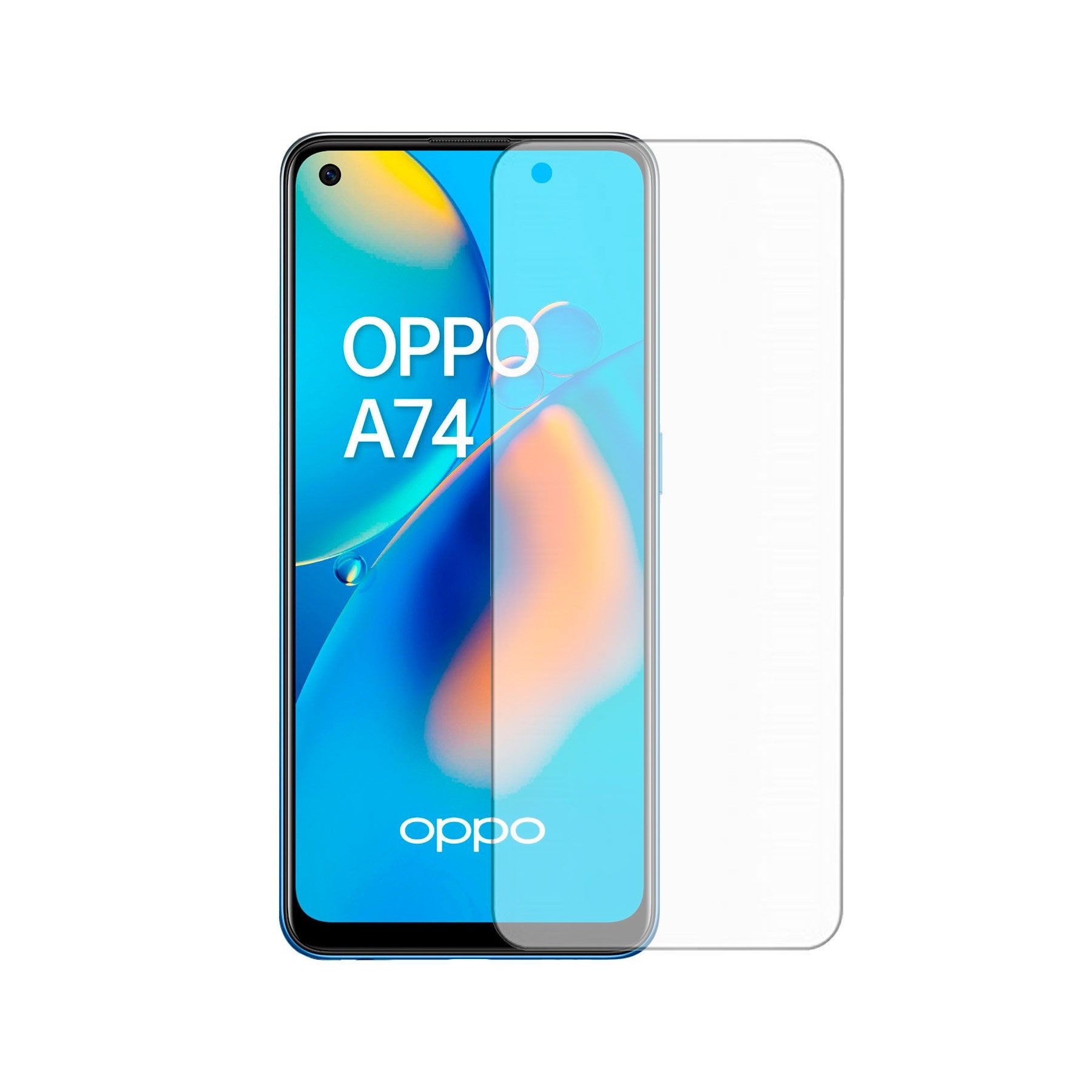 Jc Protector De Cristal Compatible Con Oppo A74