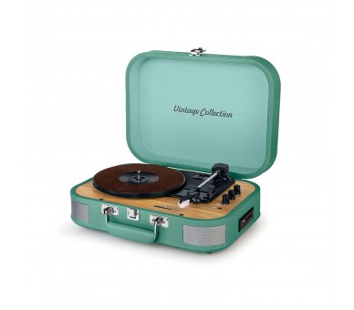 Muse Mt-201Wg Bt Usb Verde Tocadiscos Estéreo / Usb / Blueto