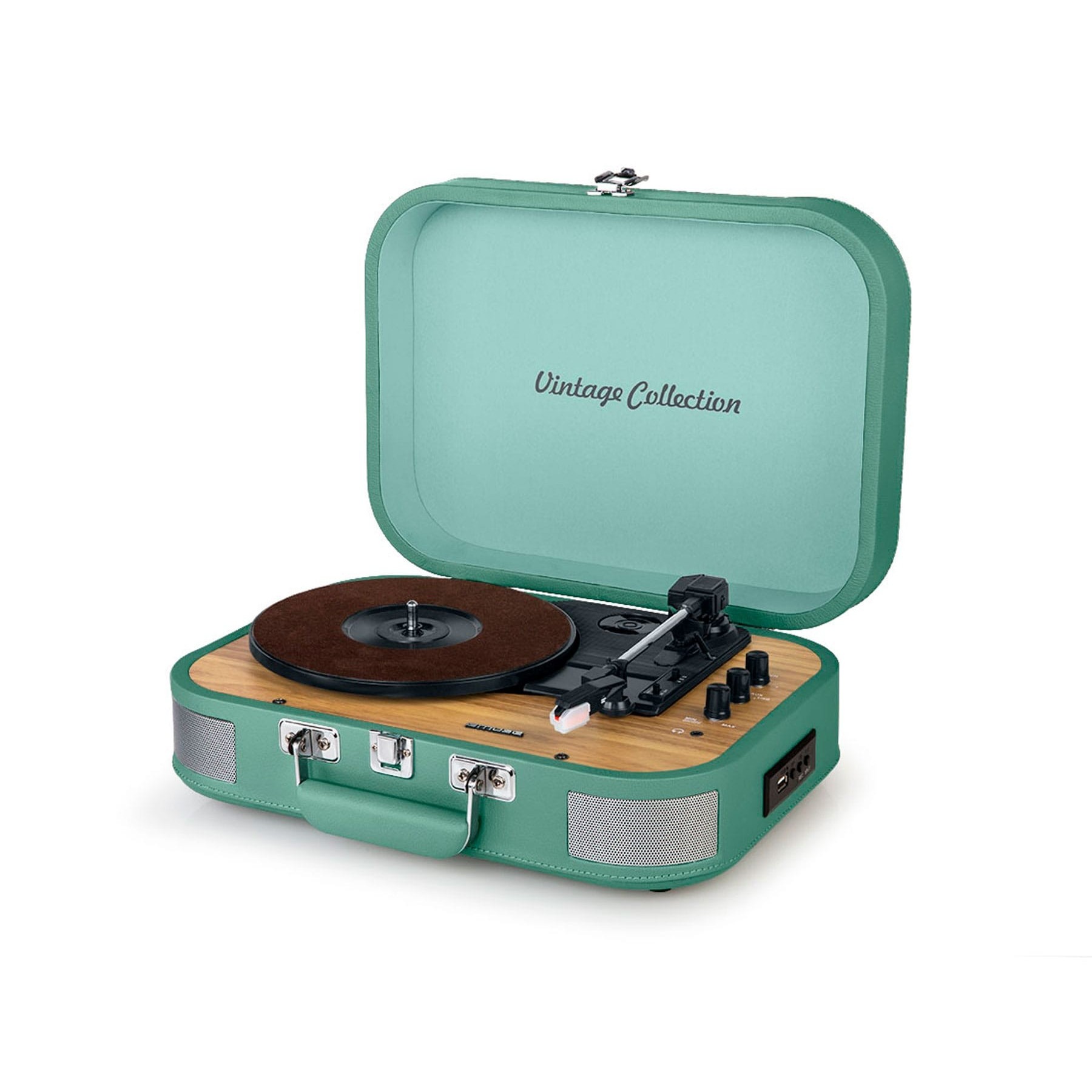 Muse Mt-201Wg Bt Usb Verde Tocadiscos Estéreo / Usb / Blueto