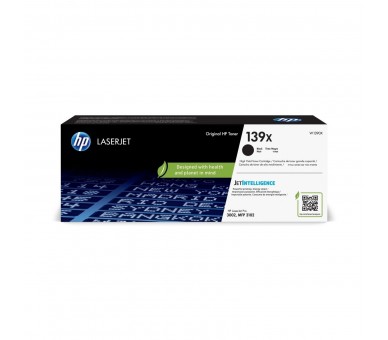 Toner Hp 139X W1390X Negro 4K 3102-3001-3003