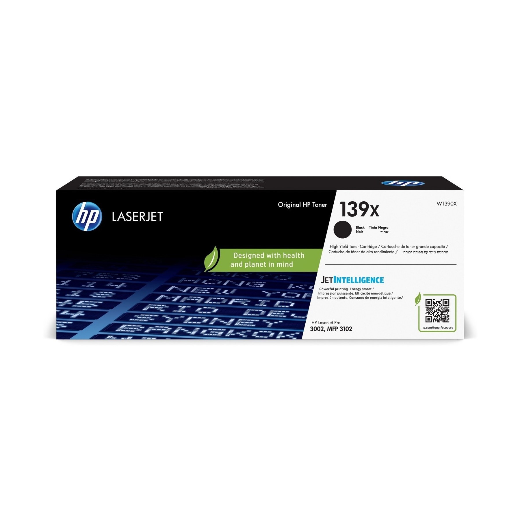 Toner Hp 139X W1390X Negro 4K 3102-3001-3003