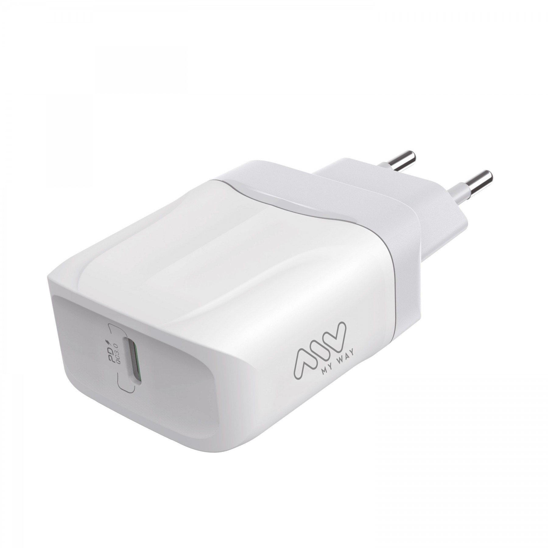Myway Transformador Tipo C Pd 20W Blanco