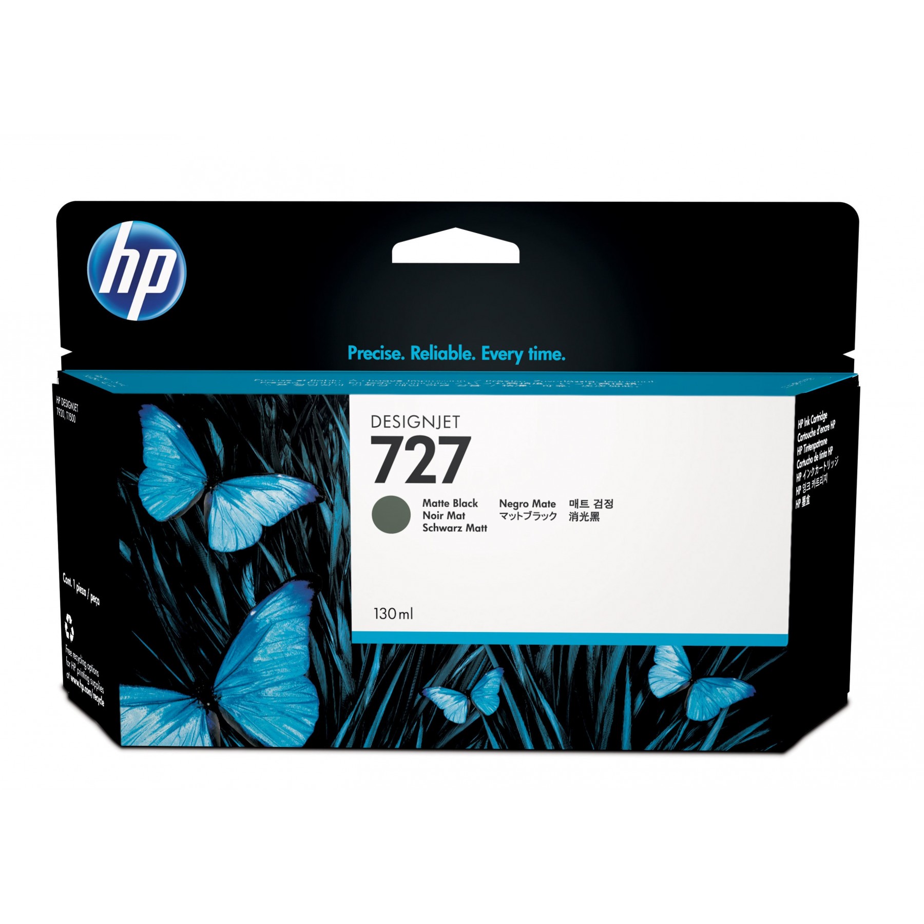 Hp Designjet T920/T1500 Nº727 Cartucho Negro Mate