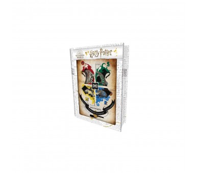 Puzzle Con Lata Lenticular Harry Potter 4 Casas
