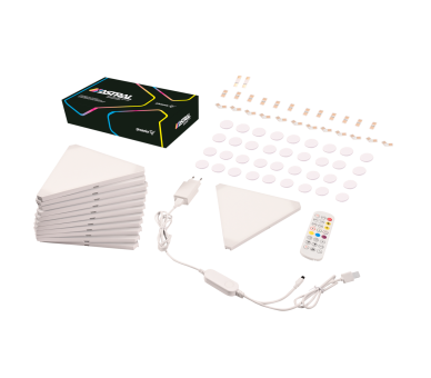 Phoenix Astral Kit De Iluminación Modular Rgb Con Paneles Tr