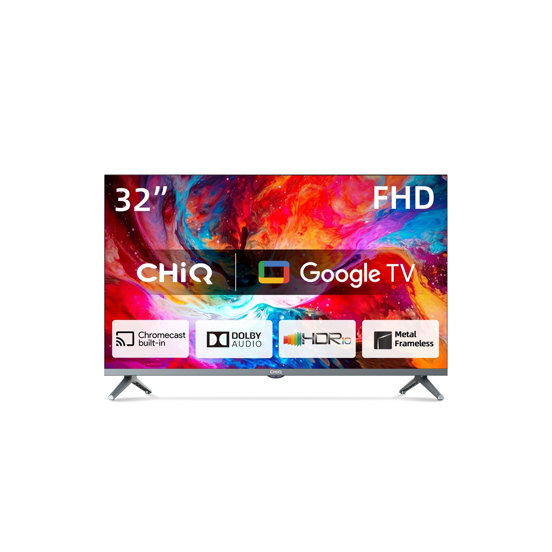 Televisor Chiq 32Pulgadas Led L32M8Tg Fhd  Google Tv Tv Hdmi