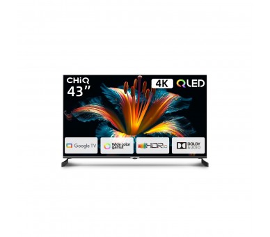 Televisor Chiq 43Pulgadas Qled U43Qm8V 3840 X 2160 Google Tv