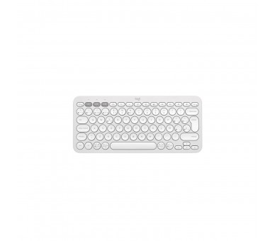 Teclado Logitech Pebble Keys 2 K380S Inalambrico Blanco
