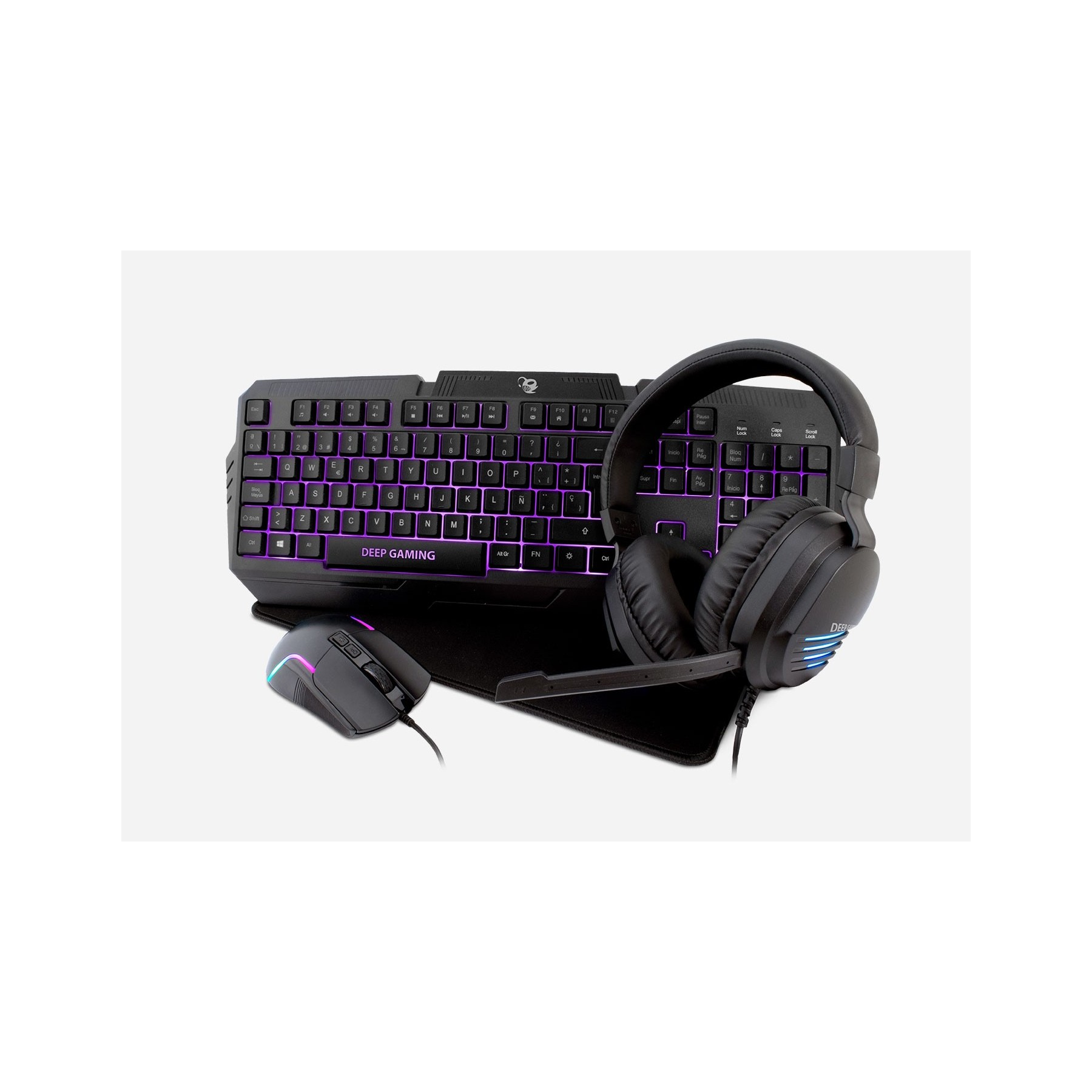 Deepgaming Kit Gaming Xwing2 Tec+Rat+Aur+Alf