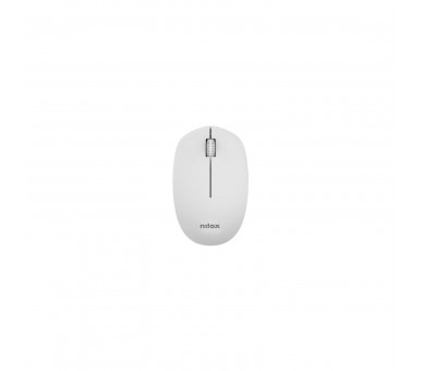 Raton Nilox Wireless Blanco 1.000 Dpi