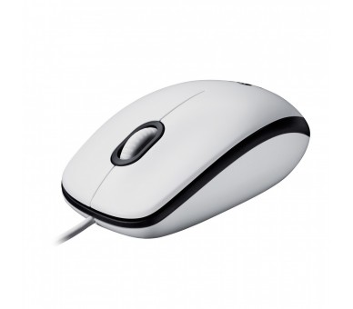 Mouse Raton Logitech M100 Blanco Usb