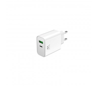 Cargador Ewent Ew1325 30W Usb Tipo A - Usb Tipo C