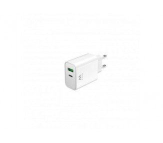 Cargador Ewent Ew1325 30W Usb Tipo A - Usb Tipo C