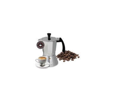 Cafetera Induccion Thulos Th - Ci09T 9 Tazas Plateada