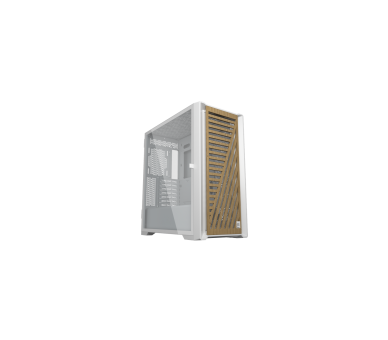 Caja Artisan Noble Blanca Con Frontal De Madera