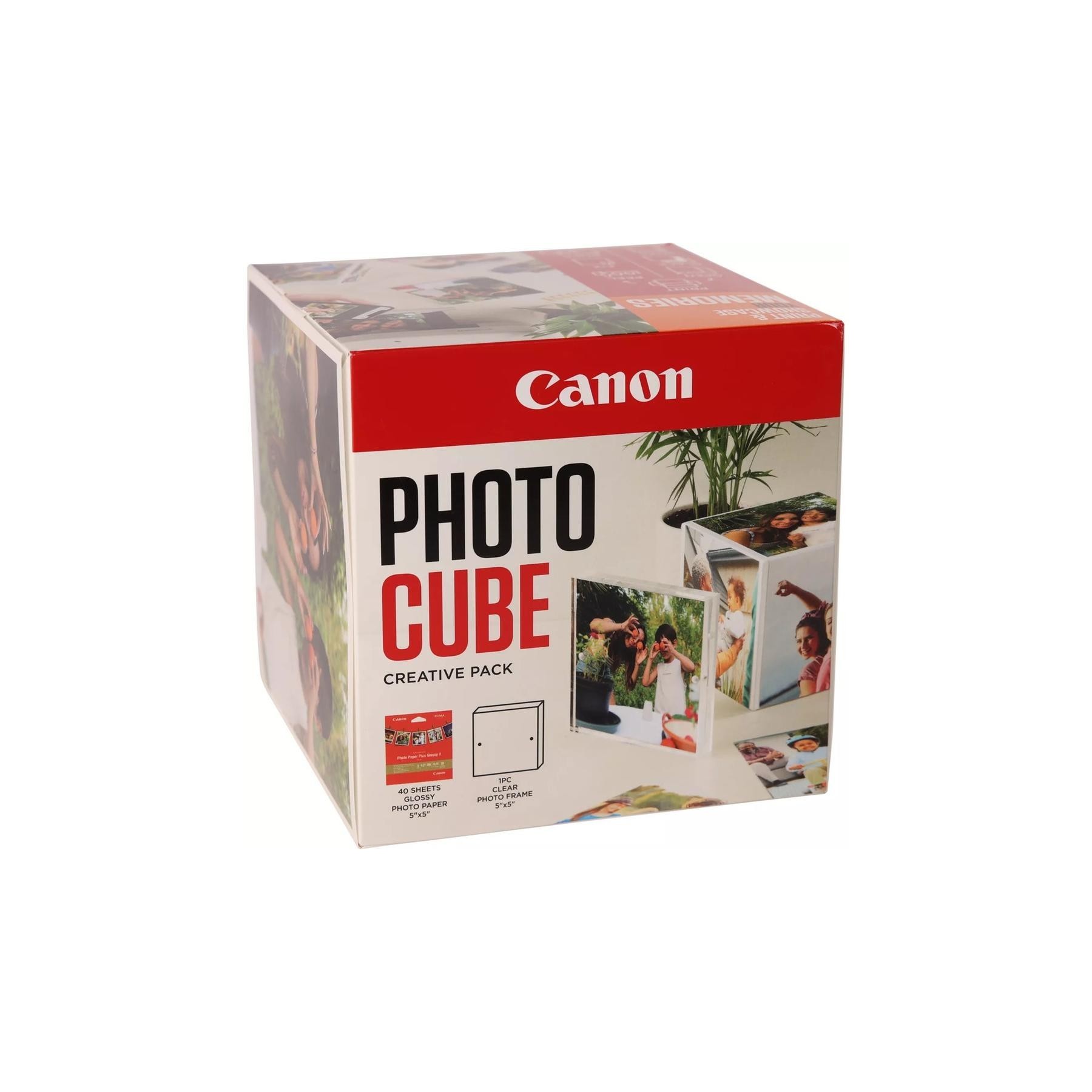 Papel Canon Pp - 201 5X5Pulgadas (40 Hojas) + Marco Fotos Xl