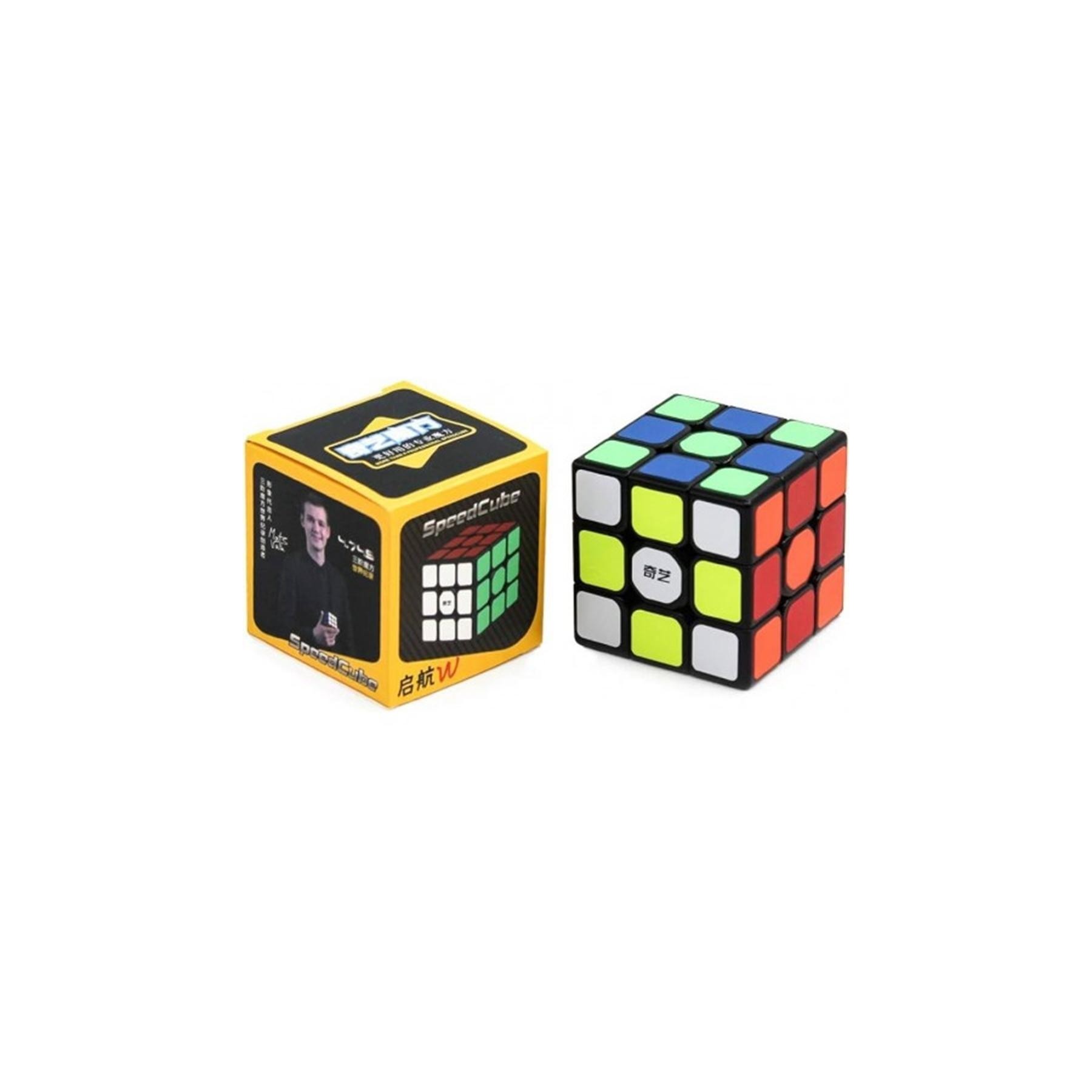 Cubo De Rubik Qiyi Sail 3X3 W Negro