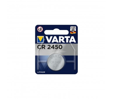 Blister Pilas Varta Litio Boton 3V Cr2450