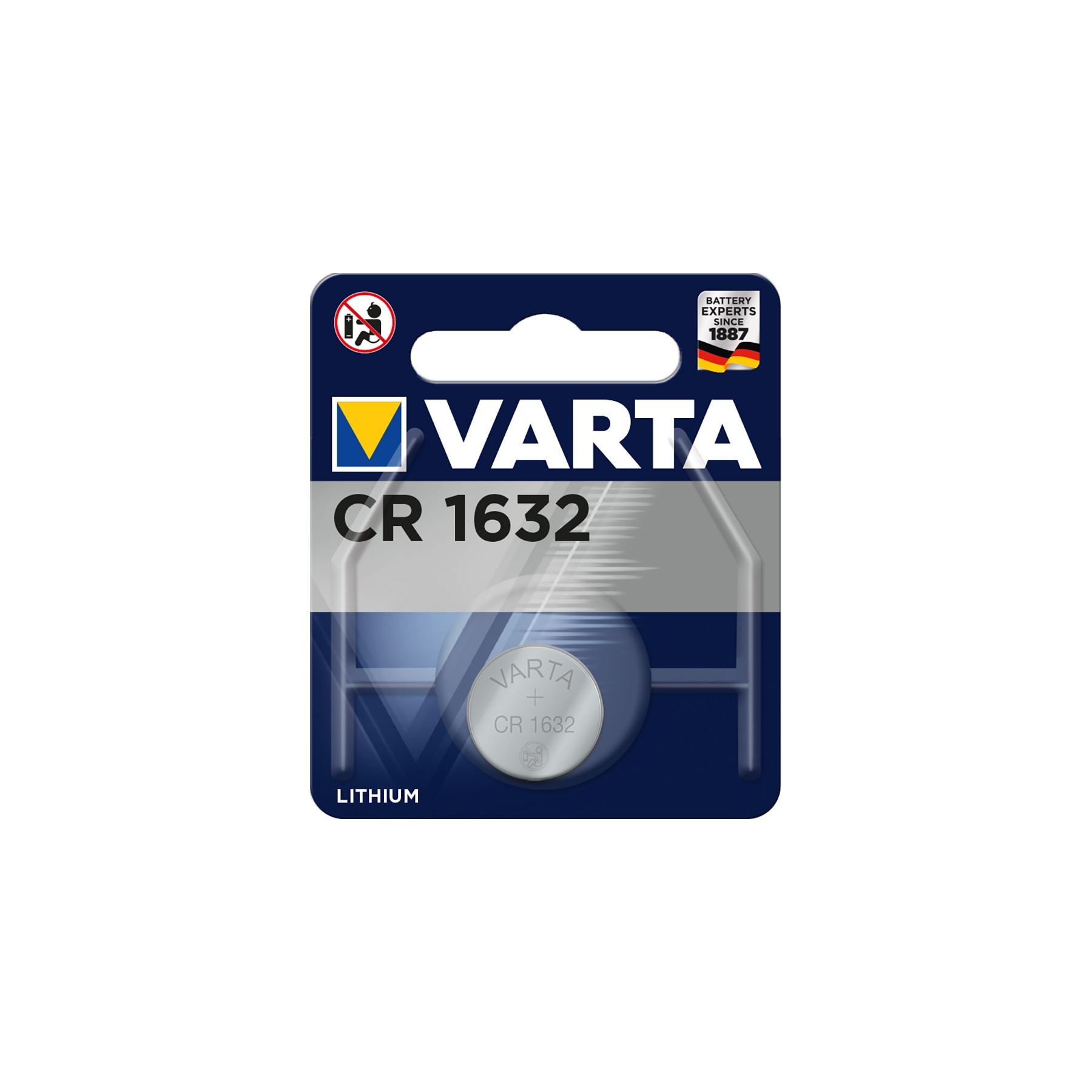 Blister Pilas Varta Litio Boton 3V Cr1632