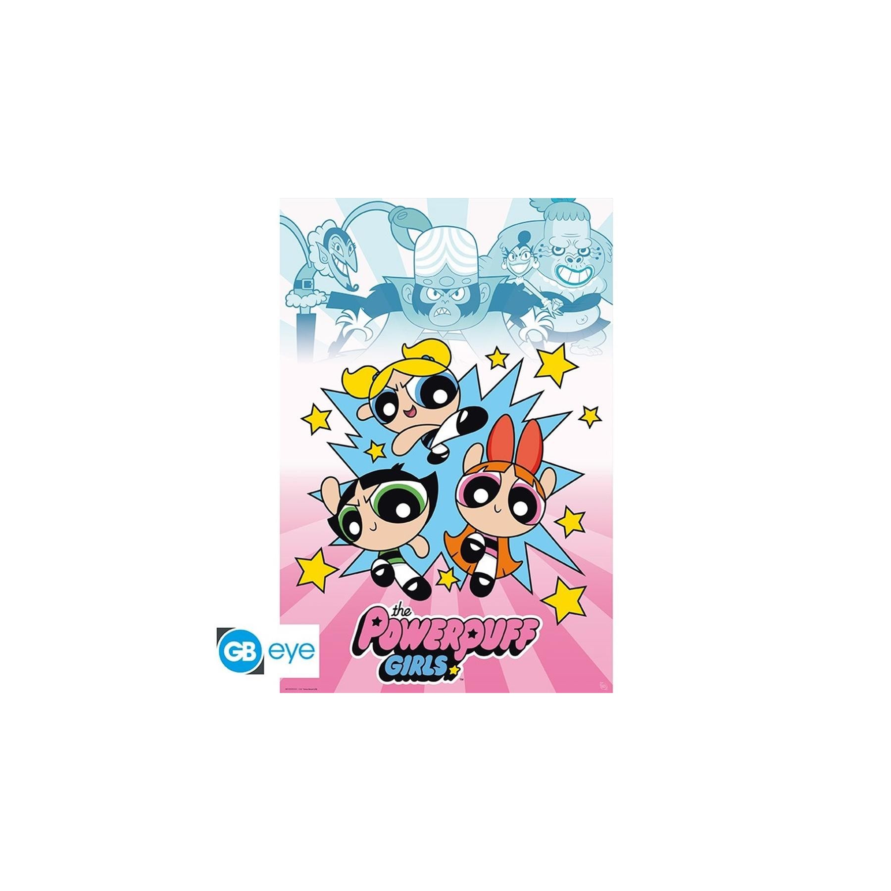 Poster Maxi Gb Eye Las Supernenas Girls Vs Villains