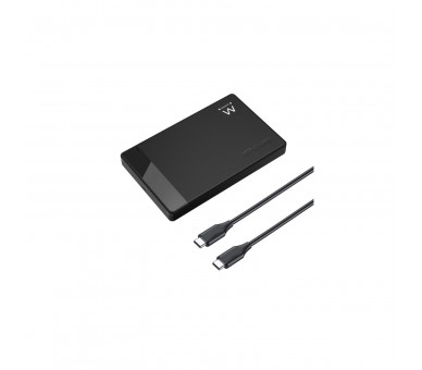 Caja Disco Duro Ewent Ew7073 2.5Pulgadas Usb Tipo C Negro