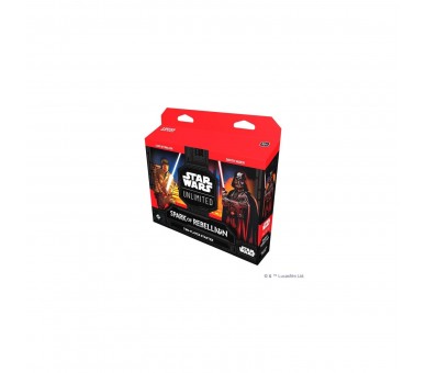 Juego De Cartas Star Wars Unlimited Spark Of Rebellion Paque