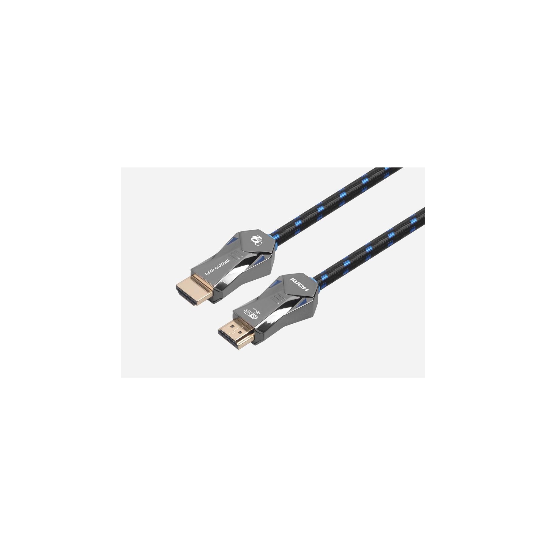 Cable Hdmi 2.1 Deep Gaming 4K - 120Hz 8K - 60Hz 2M - Macho -