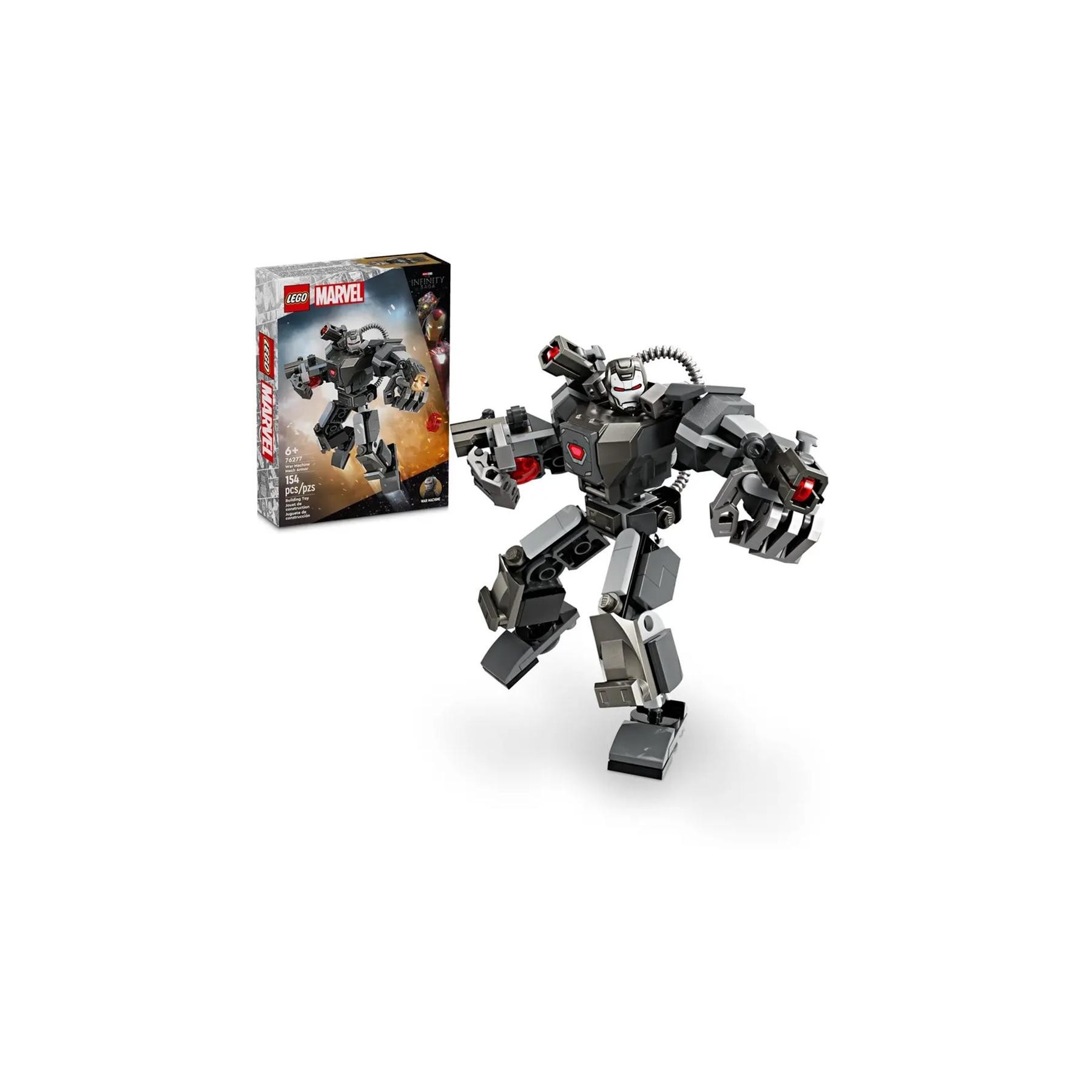 Lego Marvel Armadura Robotica De Maquina De Guerra