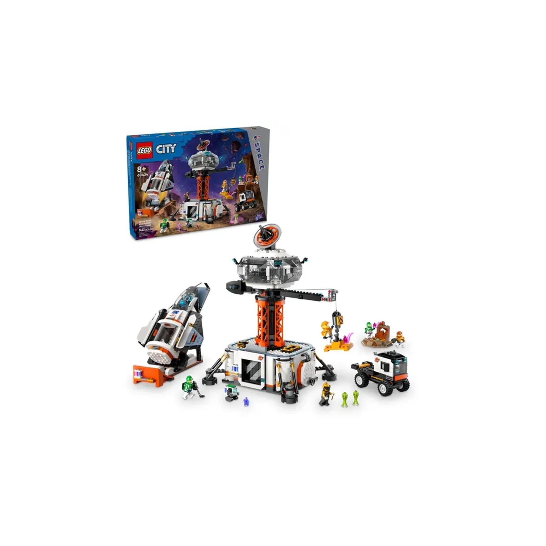 Lego City Base Espacial Y Plataforma De Lanzamiento