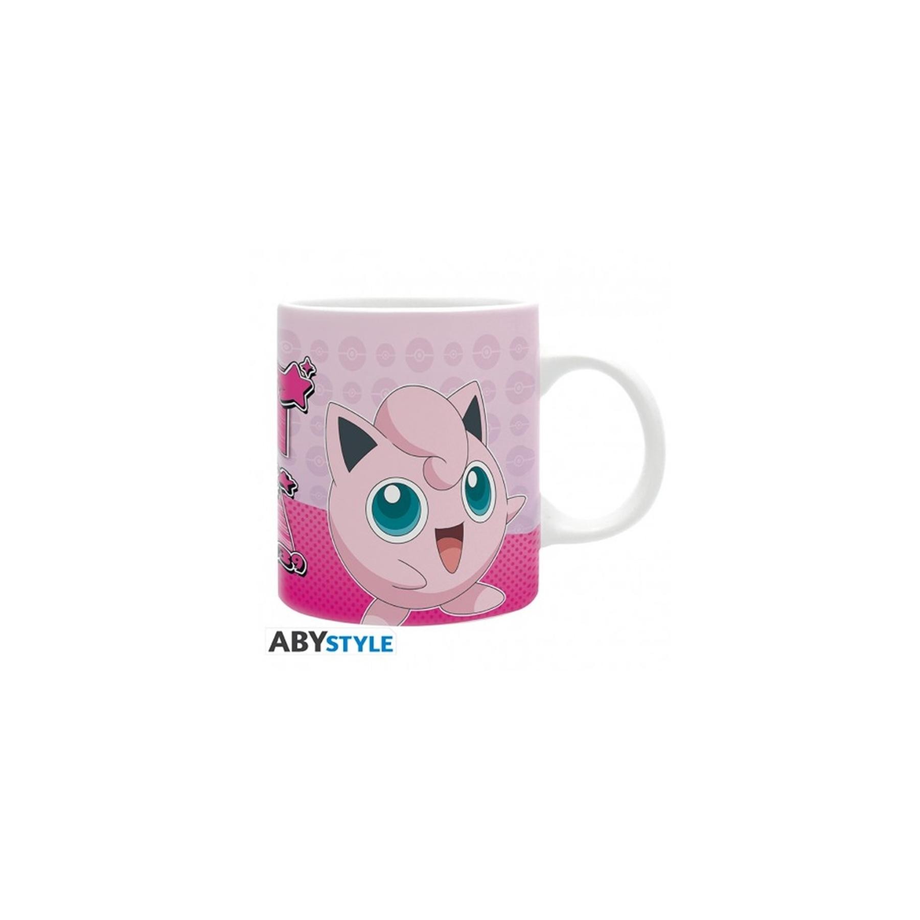 Taza Abystyle Pokemon Jigglypuff Comic Strip 320 Ml
