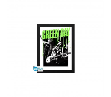 Impresion Enmarcada Gb Eye Green Day Live