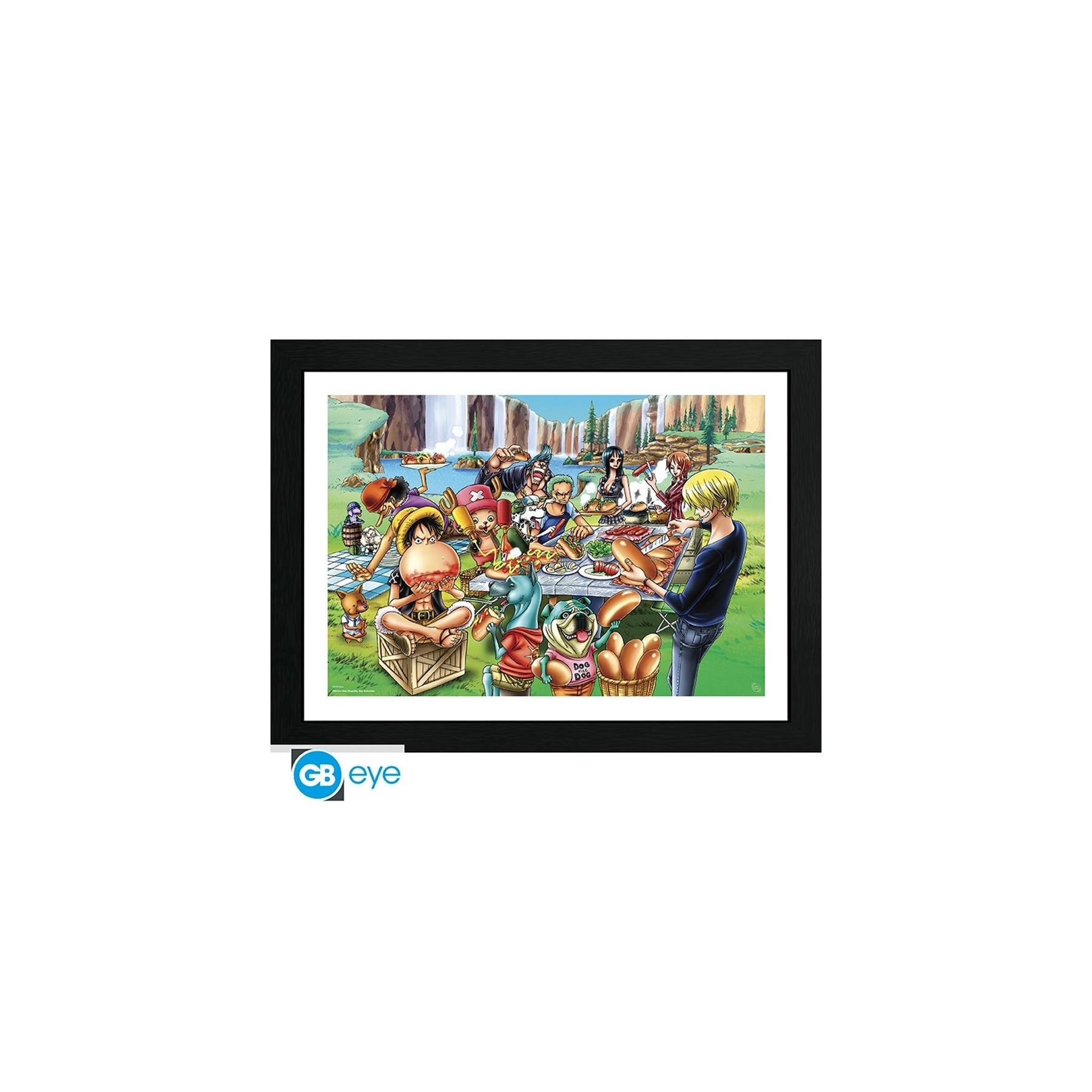 Impresion Ilustracion Gb Eye One Piece Hot Dog Party