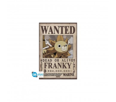 Poster Gb Eye Chibi One Piece Wanted Franky Wano