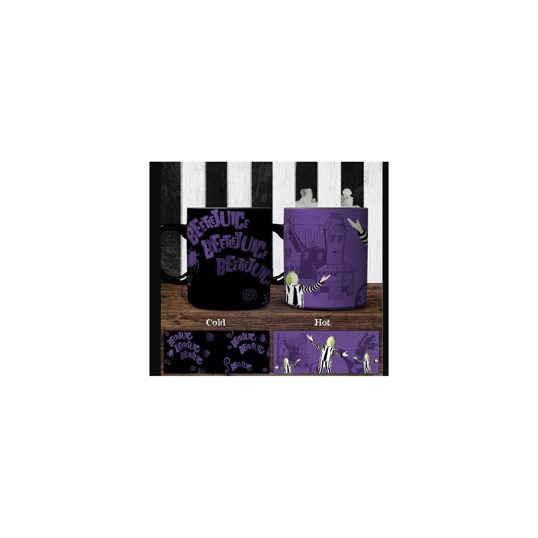 Taza Térmica Beetlejuice 300 Ml