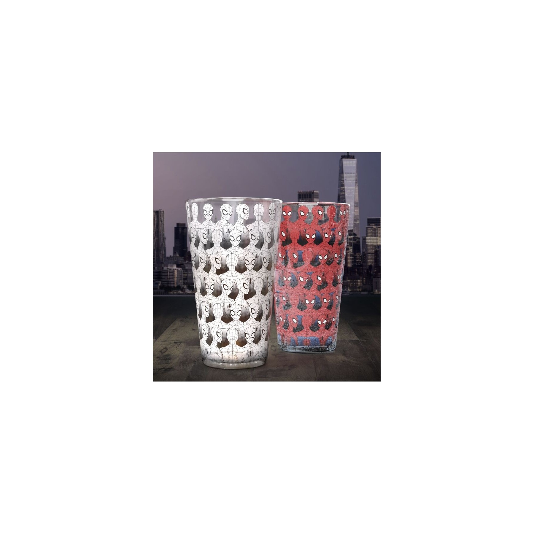 Vaso Con Cambio De Color Spider-Man 400 Ml