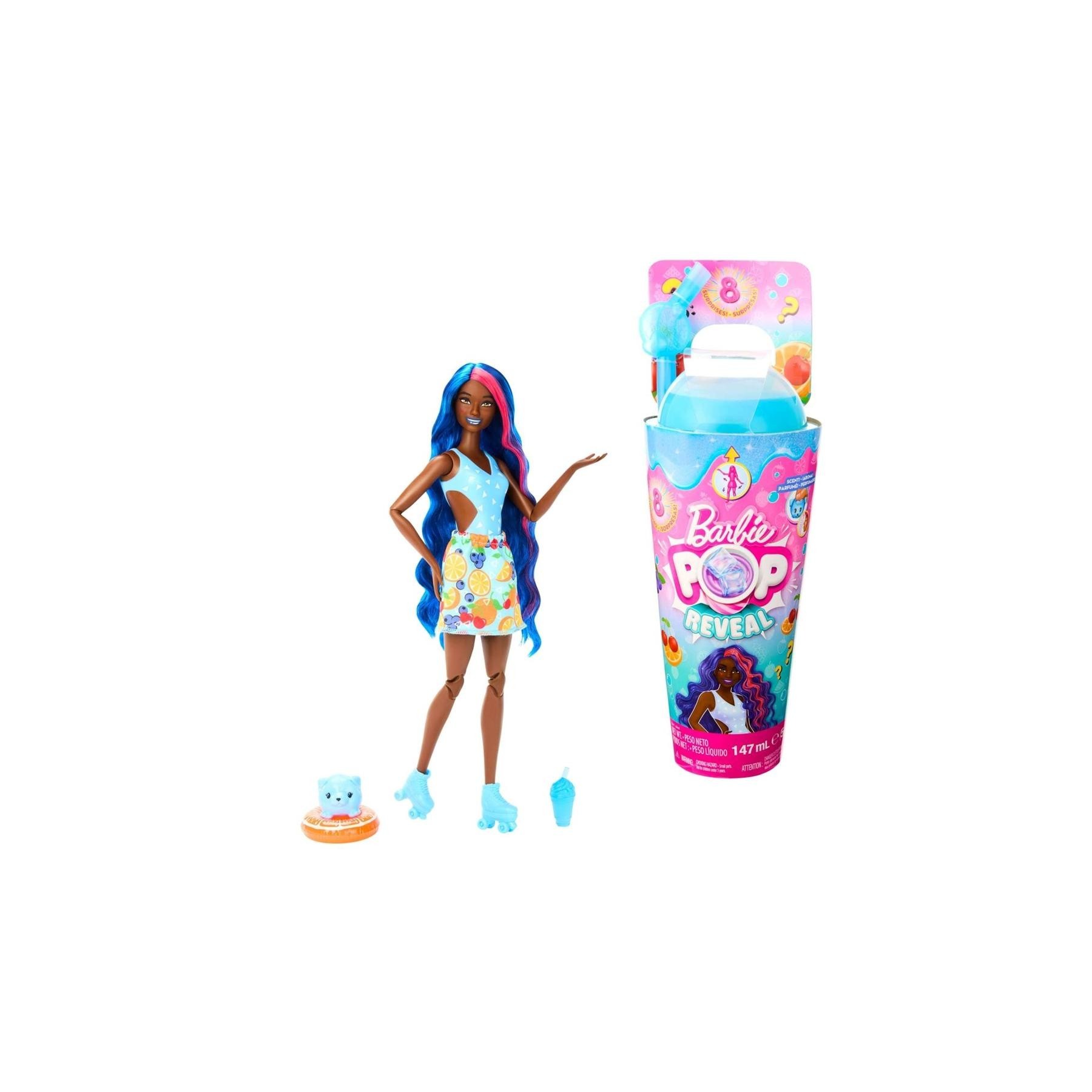 Muñeca Barbie Pop Reveal Mattel Aroma De Frutas Ponche De Fr