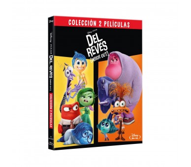 Del Revés (Inside Out) - Colección 2 Películas - Bd Br