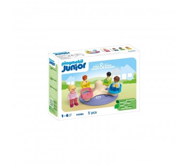 Playmobil Junior Carrusel Con Figuras