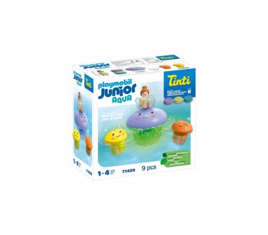 Playmobil Junior Tinti: Familia De Medusas De Colores