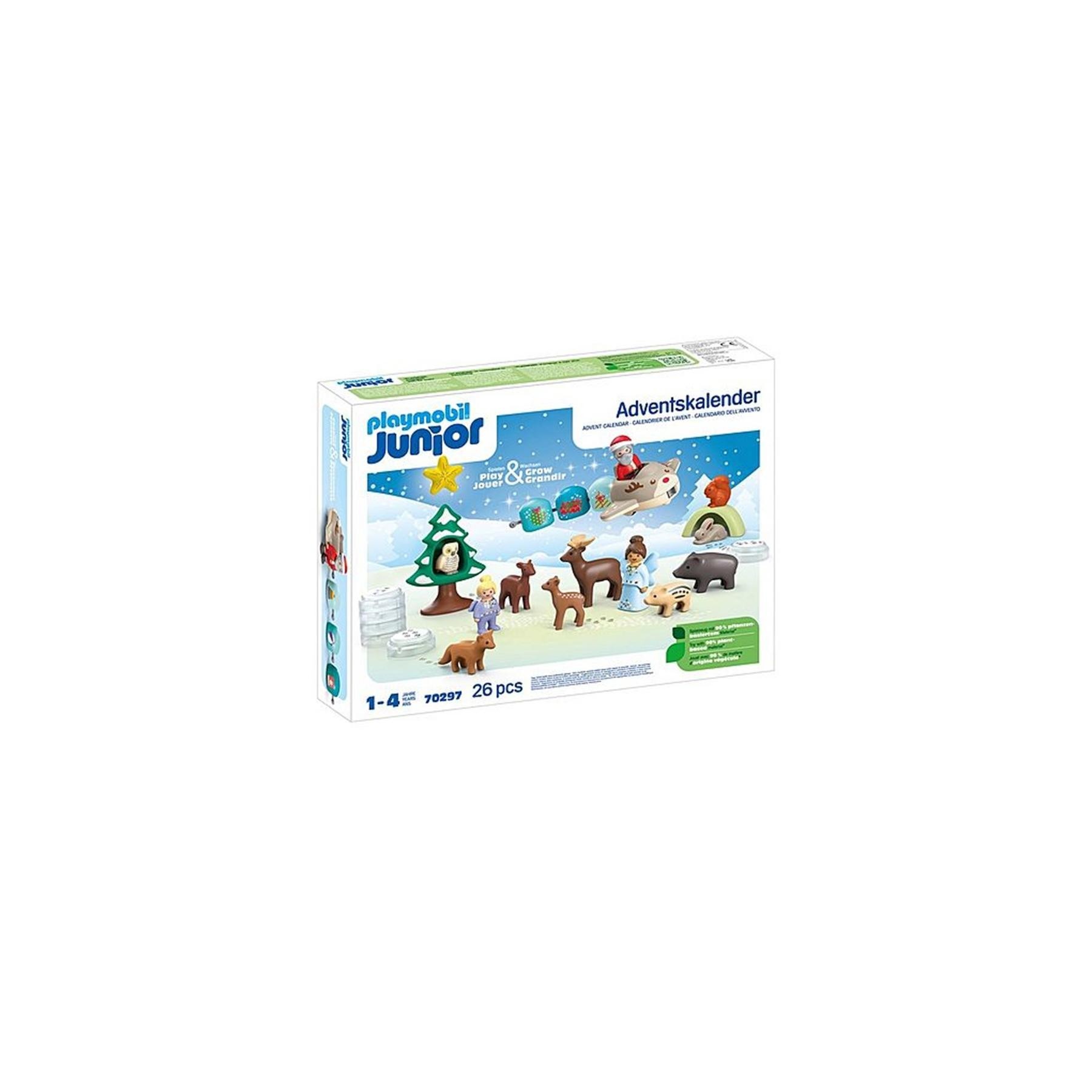 Playmobil Junior: Calendario De Adviento Navidad En La Nieve