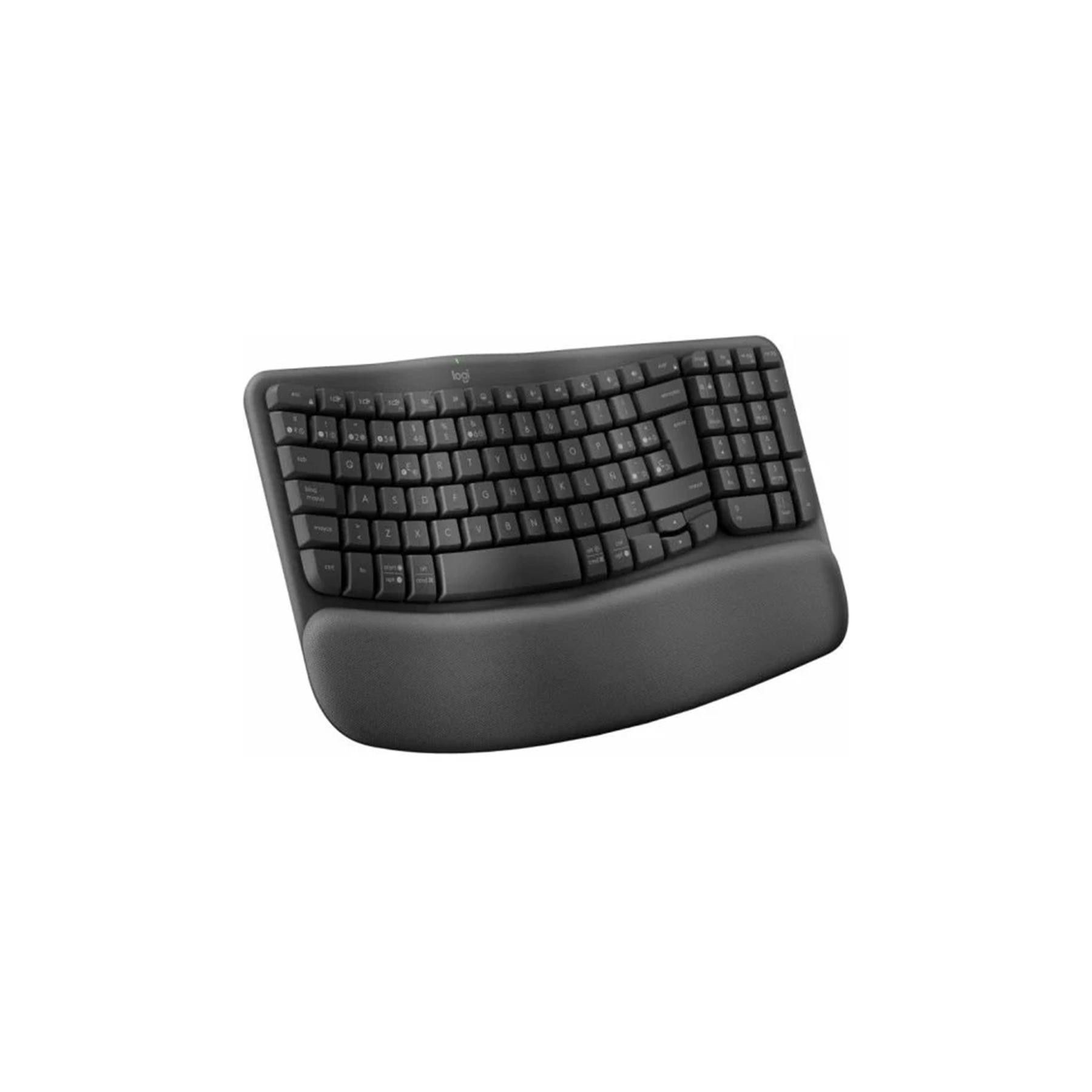 Teclado Logitech Wave Keys Bluetooth Negro