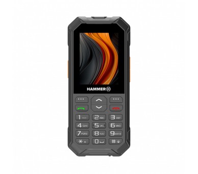Telefono Movil Rugerizado Hammer 6 2.4Pulgadas - 4G - Negro