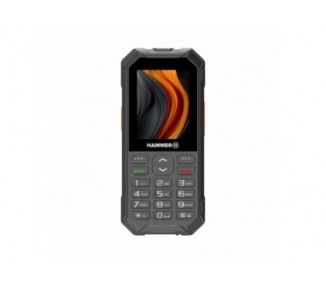 Telefono Movil Rugerizado Hammer 6 2.4Pulgadas - 4G - Negro