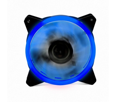 Ventilador Gaming Doble Anillo 12 Cm Azul