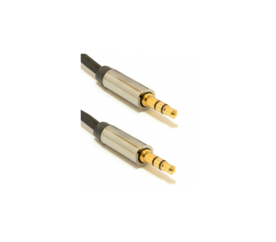 Cable Audio Gembird Estereo De 3,5 Mm, 0,75 M