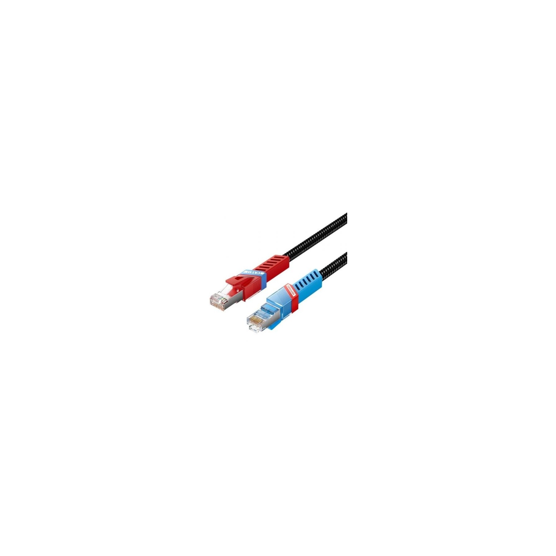 Cable De Red Rj45 Sftp Vention Ikjbd Cat.8/ Gaming/ 50Cm/ Ne
