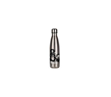 Botella Logo Plata De Dragones Y Mazmorras 500 Ml