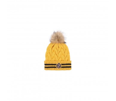 Gorro Tricot Pompom Hufflepuff Talla Única