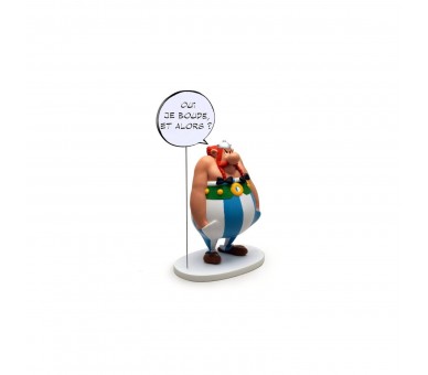 Figura De Colección Plastoy Astérix: Obélix Oui Je Boude Et