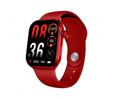 Ksix Urban 5 Rojo / Smartwatch 1.96"